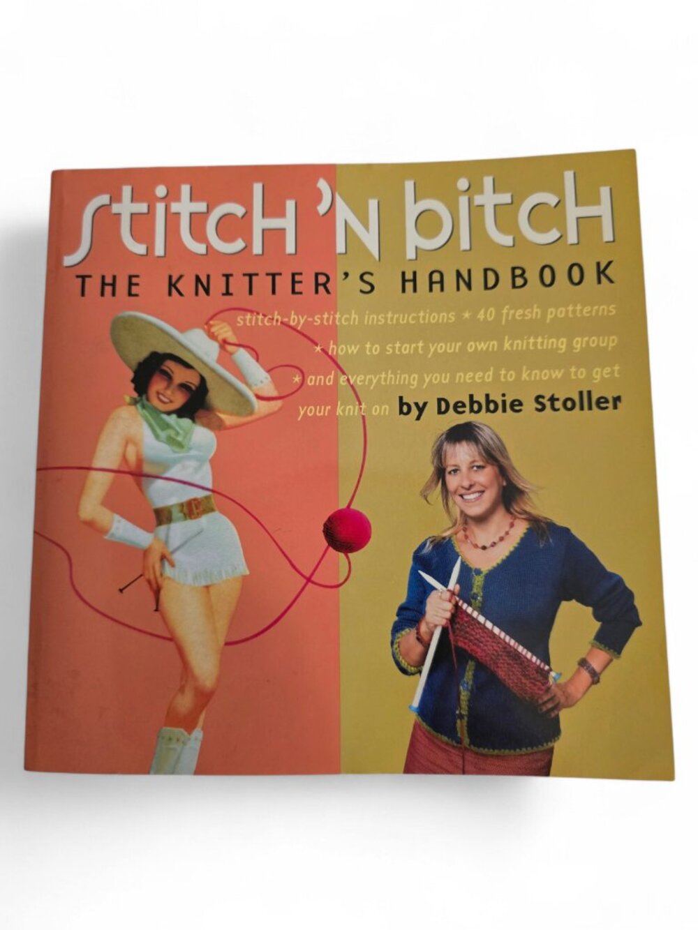 Stitch 'n B**ch Knitter's Handbook Debbie Stoller Knitting Pattern Book DIY